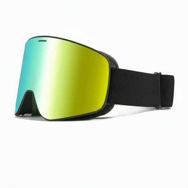 Magnetic Ski Goggles with Quick-Change Double-Layer Lens