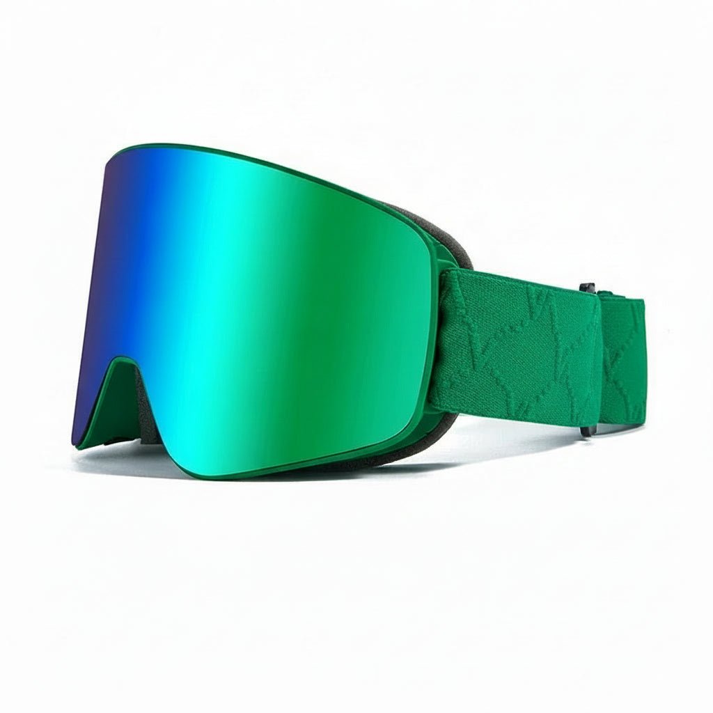 Magnetic Ski Goggles with Quick-Change Double-Layer Lens