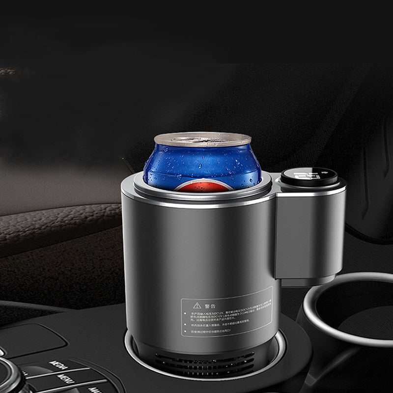 2-in-1 Car Cup Cooler and Warmer, Cools to 0°C, Heats to 60°C