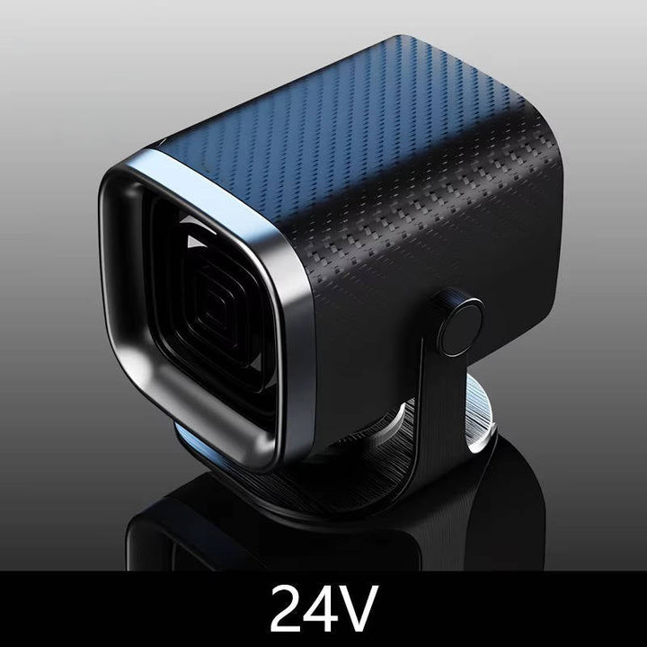 12V/24V Ceramic Car Heater &amp; Windscreen Defroster, 360° Rotating