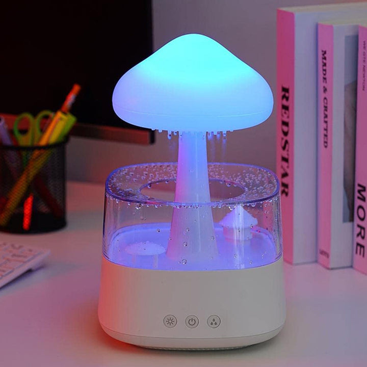 Rain Cloud Humidifier with Rain Sound &amp; Colour Light