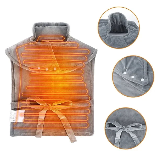 Electric Heating Pad for Neck &amp; Back