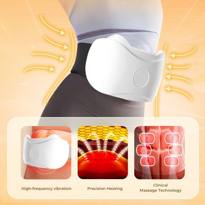Harwelton™ Cordless Abdominal Massager with Warmth and Vibration