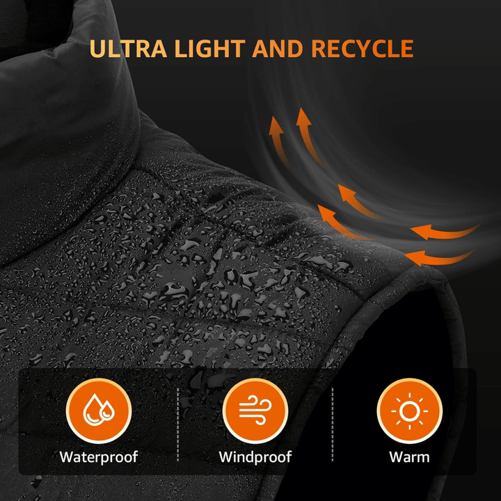 Harwelton™ Lightweight USB Heated Gilet with 3 Heat Modes