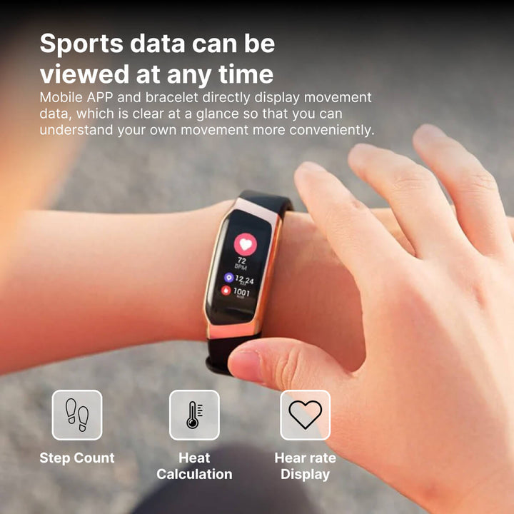 Harwelton™ Fitness Smartwatch with Sleep, Heart Rate and Step Tracking