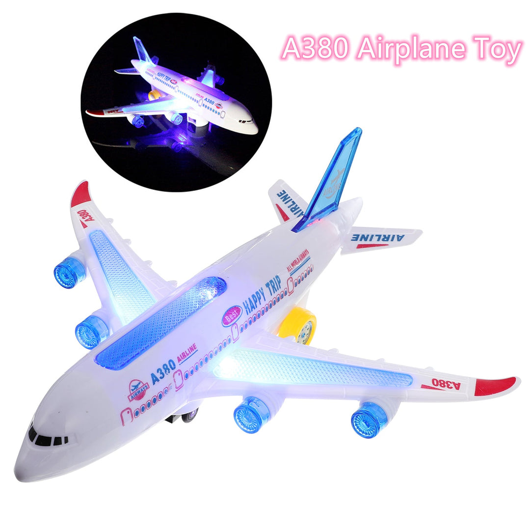 Harwelton™ Electric Toy Aeroplane with Lights, Sounds and Auto Movement