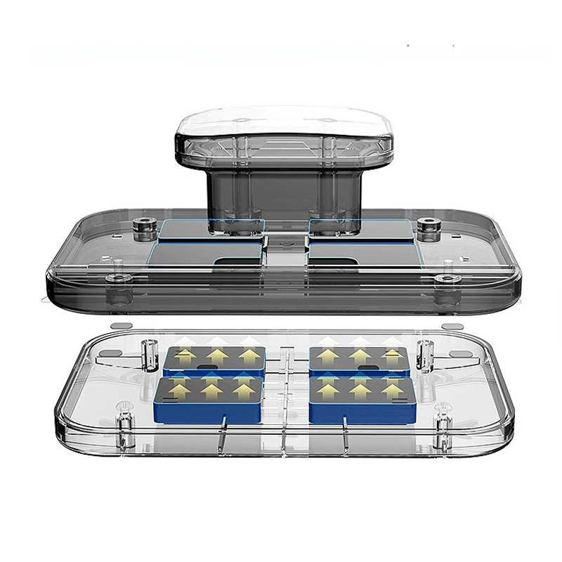 Double-Sided Magnetic Window Cleaner with Safety Cord