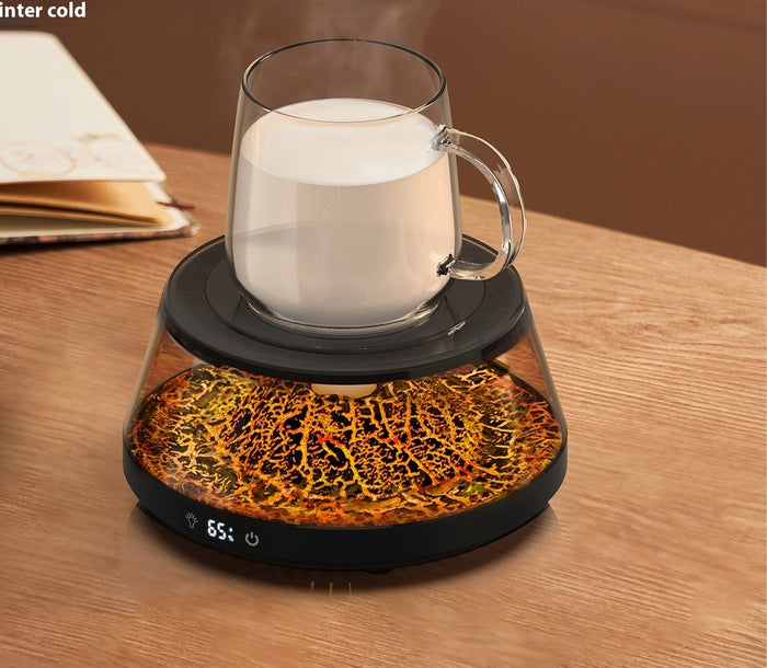 Harwelton Volcano Cup Warmer with Glowing Light Base