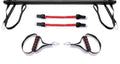 Pilates bar kit with resistance bands