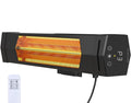 wall-mounted infrared heater with carbon fibre tube