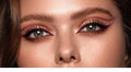 Magnetic false eyelashes in round case