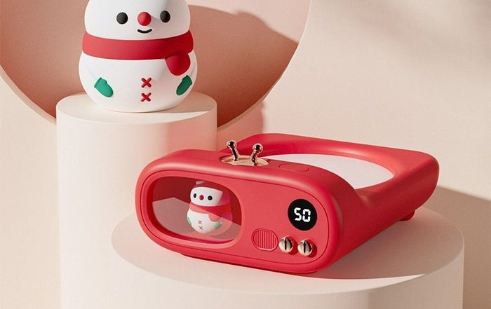 Harwelton TV-Shaped Mug Warmer with Character and Night Light