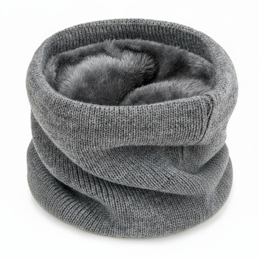 Thermal Windproof Neck Gaiter – Stretch Knit for Winter Sport