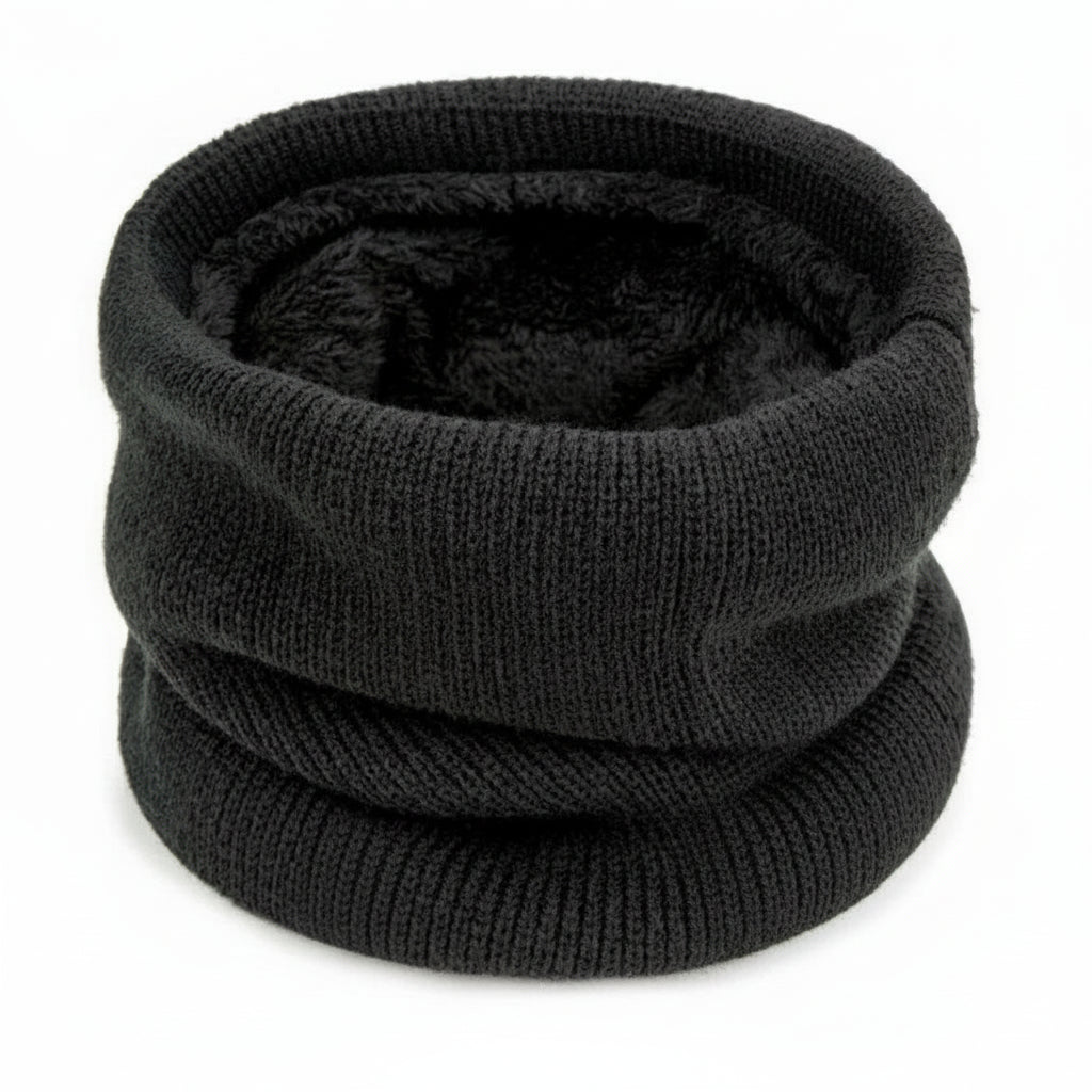 Thermal Windproof Neck Gaiter – Stretch Knit for Winter Sport