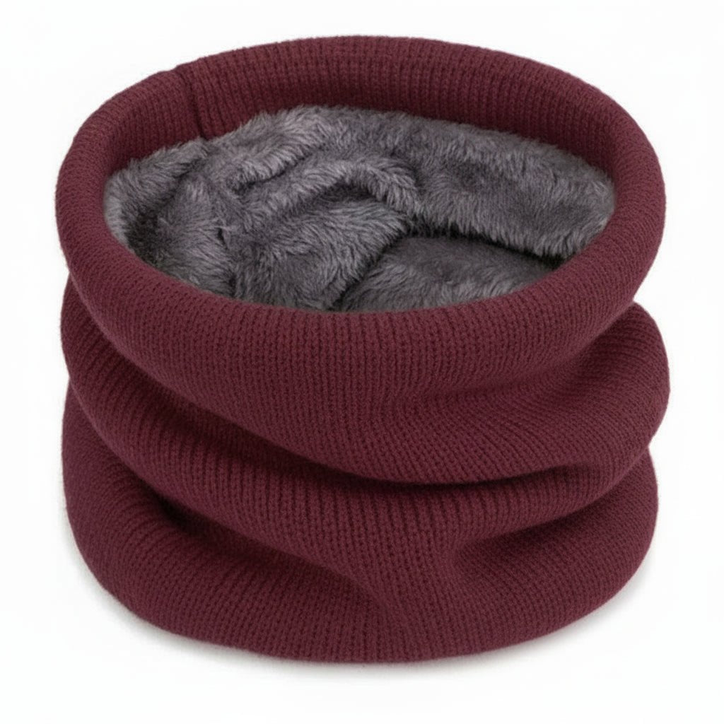 Thermal Windproof Neck Gaiter – Stretch Knit for Winter Sport