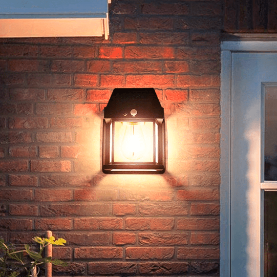 Solar Garden Spotlight with Motion Sensor, Waterproof and Wireless