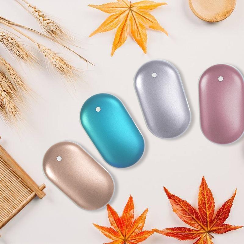 Harwelton™ Rechargeable Hand Warmer and 5200mAh Power Bank in One