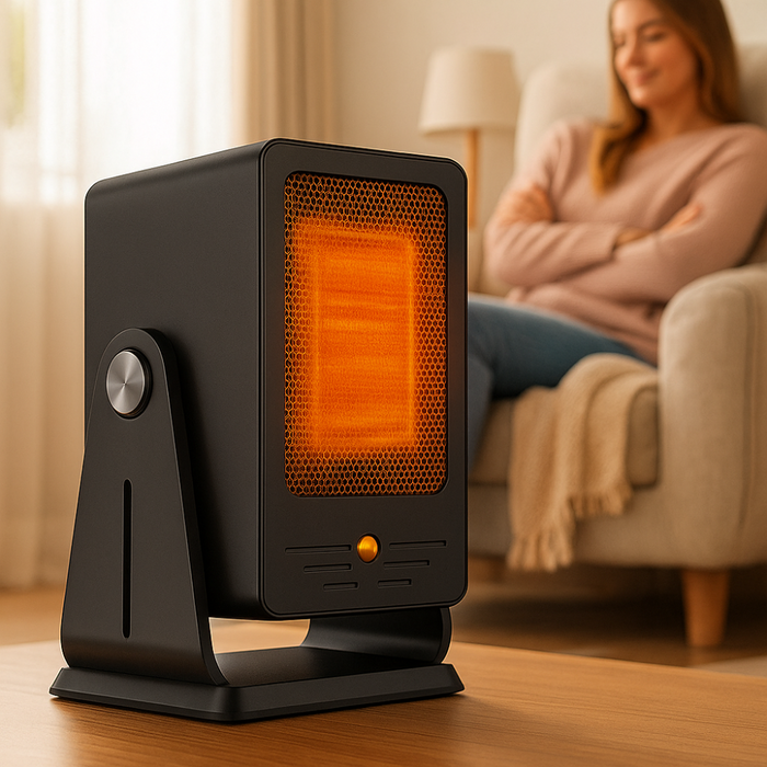 Harwelton™ Portable 900W Convection Heater with Carry Handle