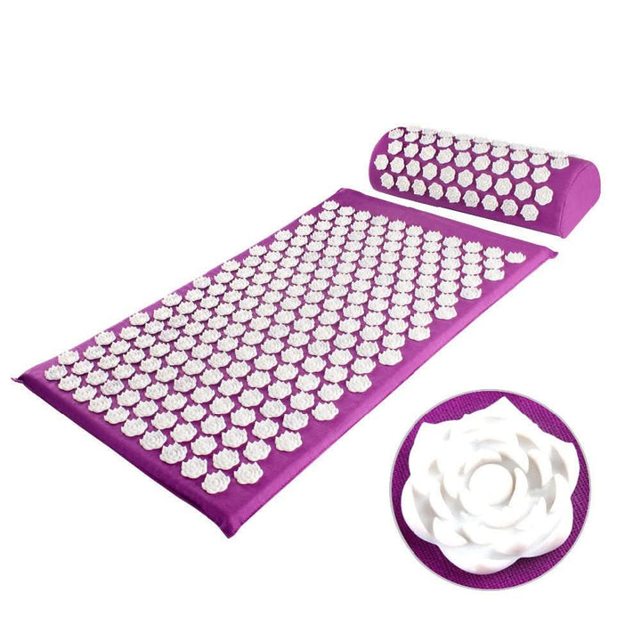 Acupressure Mat and Pillow Set for Deep Relaxation