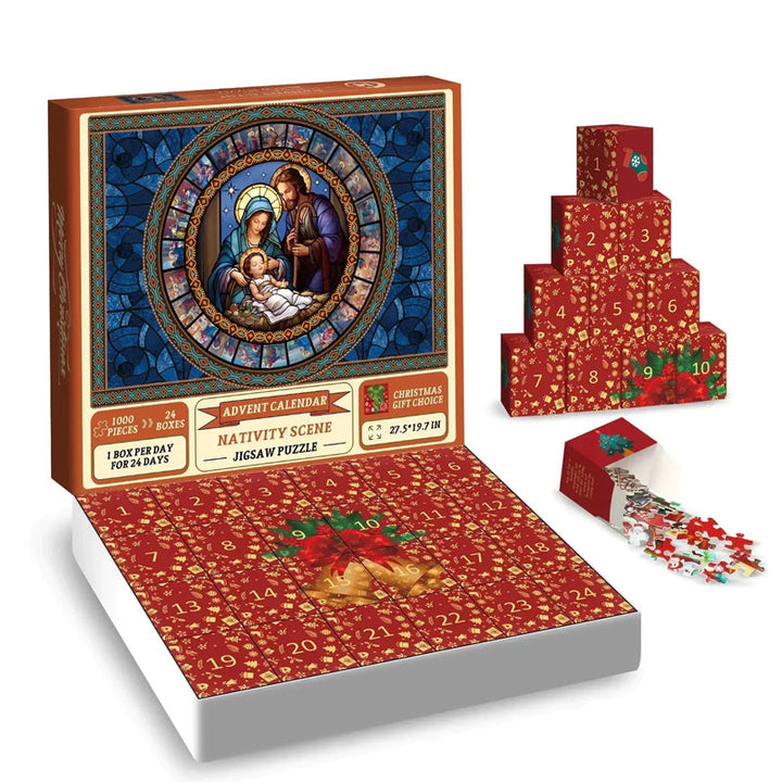 Christmas Jigsaw Puzzle 1000 Pieces with Festive Designs