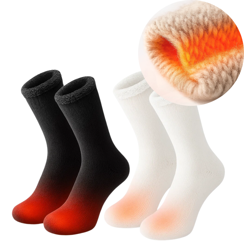 Harwelton™ Heated Thermal Socks for Lasting Warmth on Cold Days