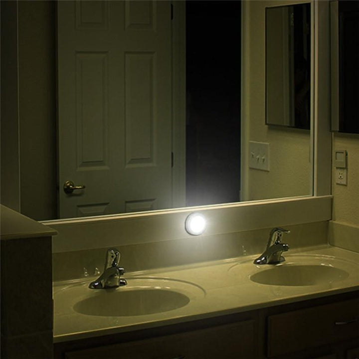 Wireless Motion Sensor LED Night Light with Stick-On Fitting