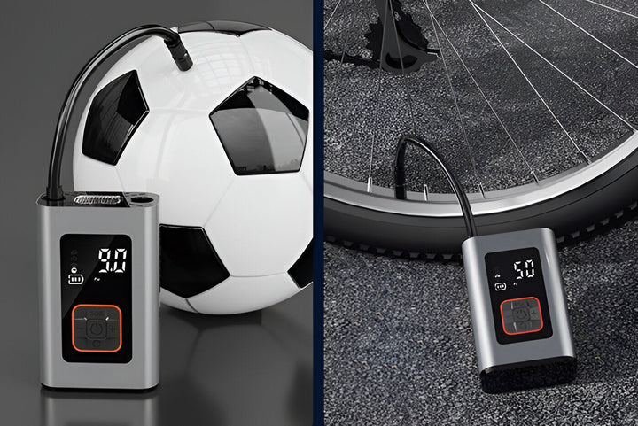 Harwelton™ Portable Electric Tyre Inflator with Auto Shut-Off