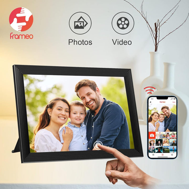 Harwelton™ 10.1" Wi-Fi Digital Photo Frame with Video and App Sharing