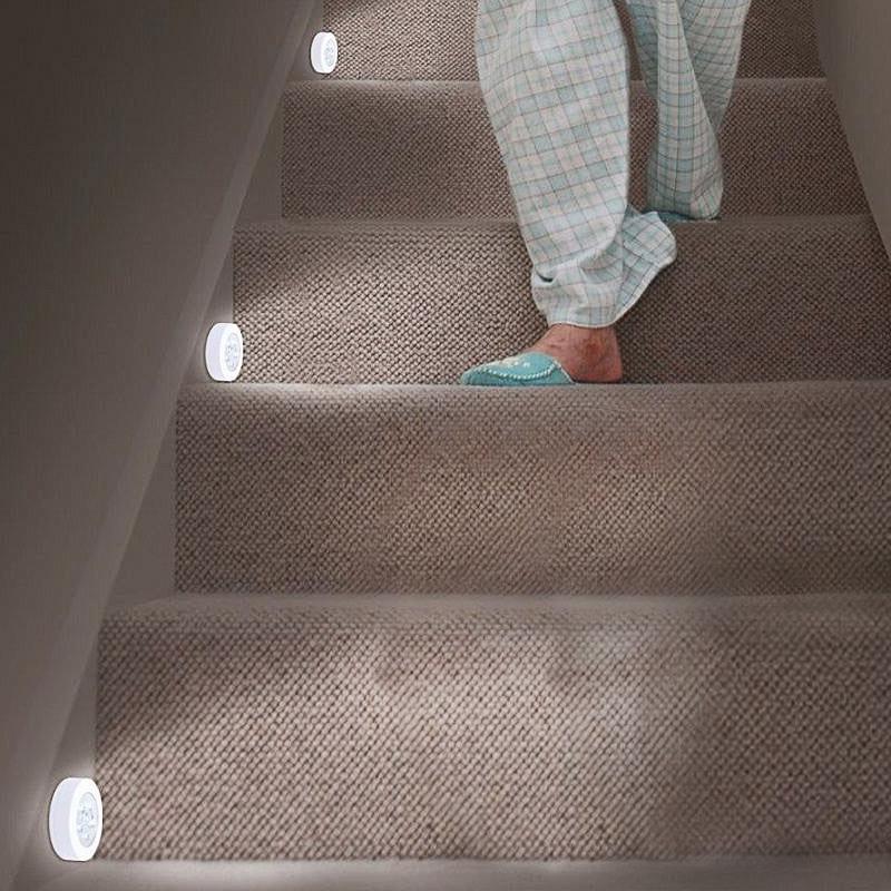 Wireless Motion Sensor LED Night Light with Stick-On Fitting