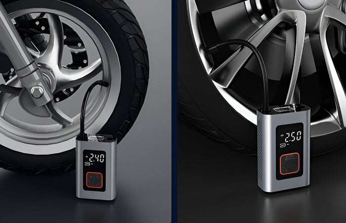 Harwelton™ Portable Electric Tyre Inflator with Auto Shut-Off
