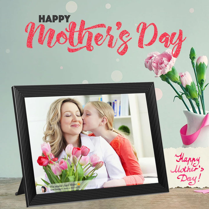 Harwelton™ 10.1" Wi-Fi Digital Photo Frame with Video and App Sharing