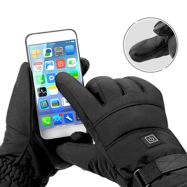 Harwelton™ Waterproof Heated Gloves with Touchscreen Fingertips