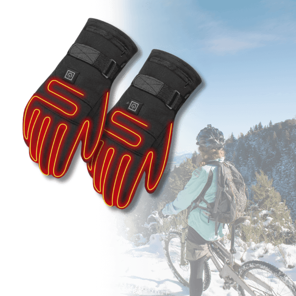 Harwelton™ Waterproof Heated Gloves with Touchscreen Fingertips