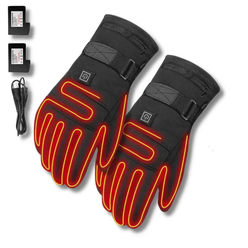 Harwelton™ Waterproof Heated Gloves with Touchscreen Fingertips