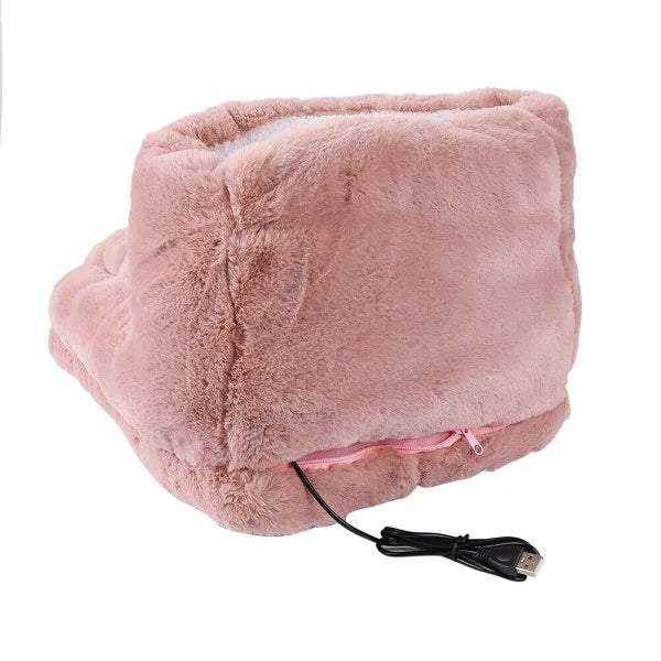 Harwelton™ USB Fleece Foot Warmer with 3 Heat Settings