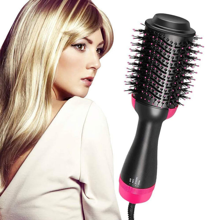 Ceramic Hot Air Brush for Volume and Smooth Blow-Dry Results