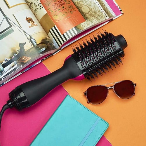 Ceramic Hot Air Brush for Volume and Smooth Blow-Dry Results