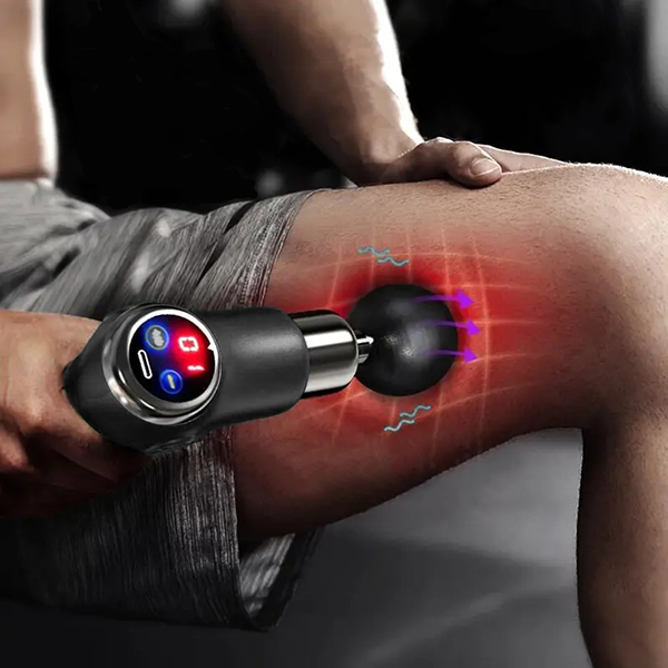 Harwelton™ Compact Massage Gun with 32 Speeds and 4 Attachments