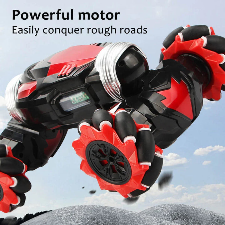 Gesture Control Stunt Car with Remote and Watch Controller