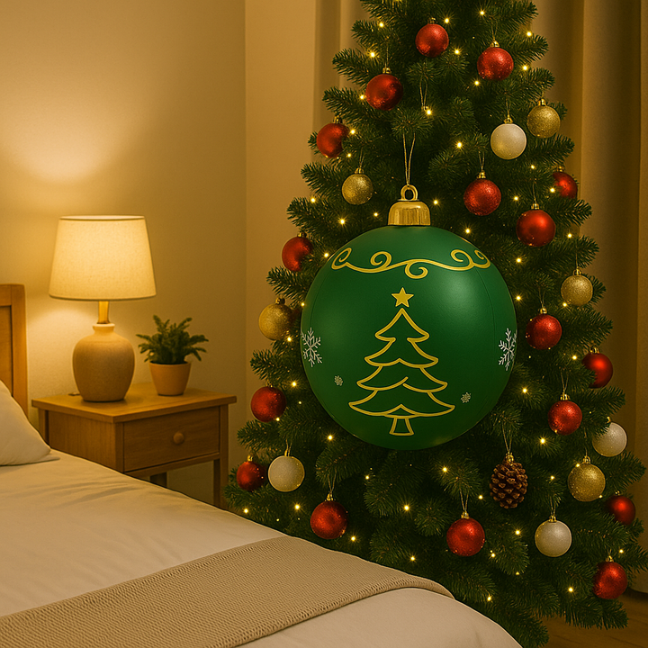 Outdoor PVC Christmas Decoration with colourful LED Lighting