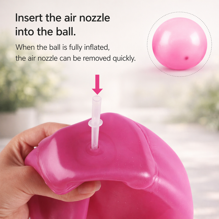 Jumbo Inflatable Play Ball for Kids – Reusable Garden Fun