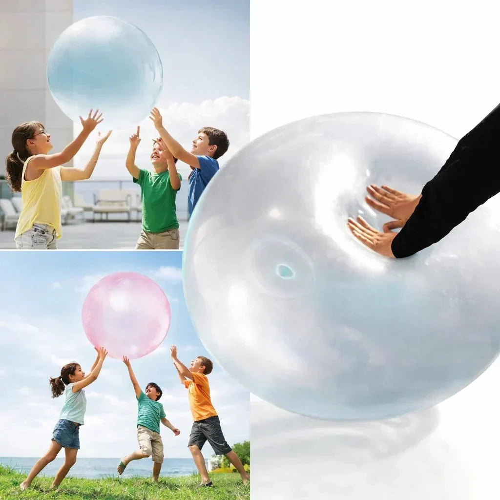 Jumbo Inflatable Play Ball for Kids – Reusable Garden Fun