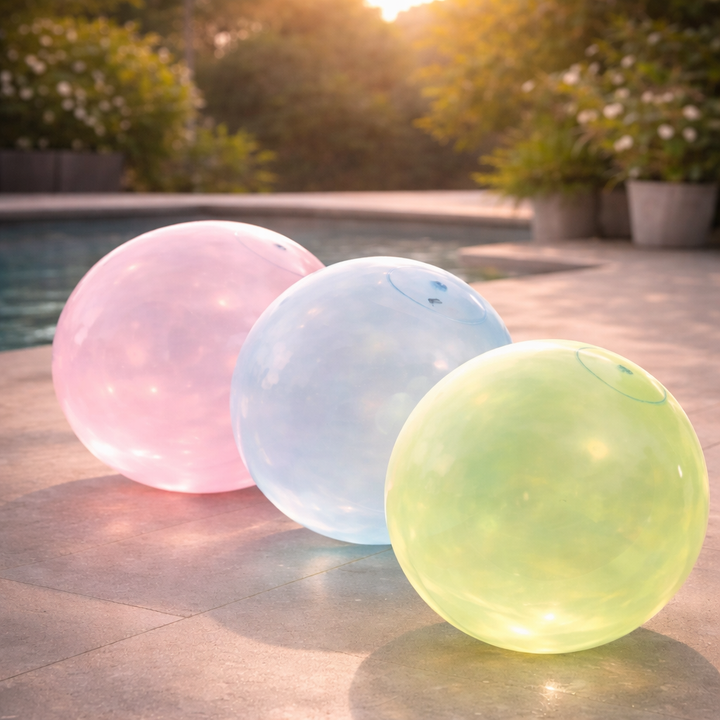 Jumbo Inflatable Play Ball for Kids – Reusable Garden Fun