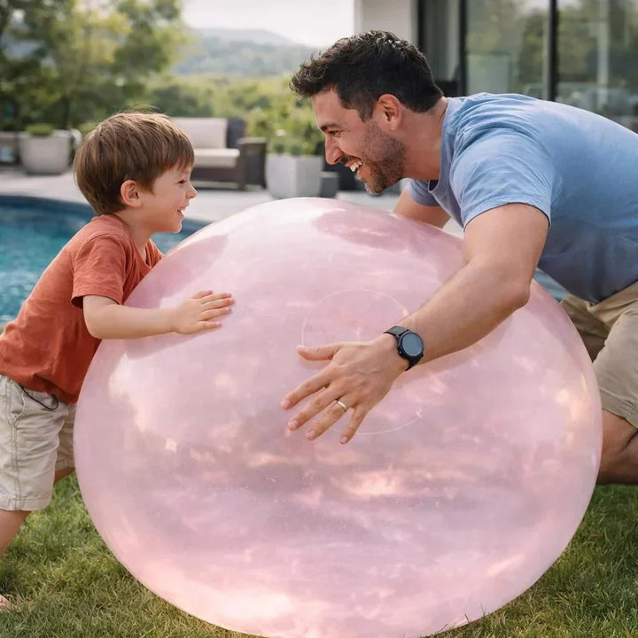 Jumbo Inflatable Play Ball for Kids – Reusable Garden Fun