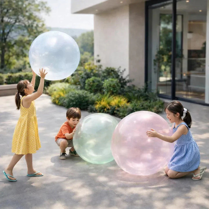Jumbo Inflatable Play Ball for Kids – Reusable Garden Fun