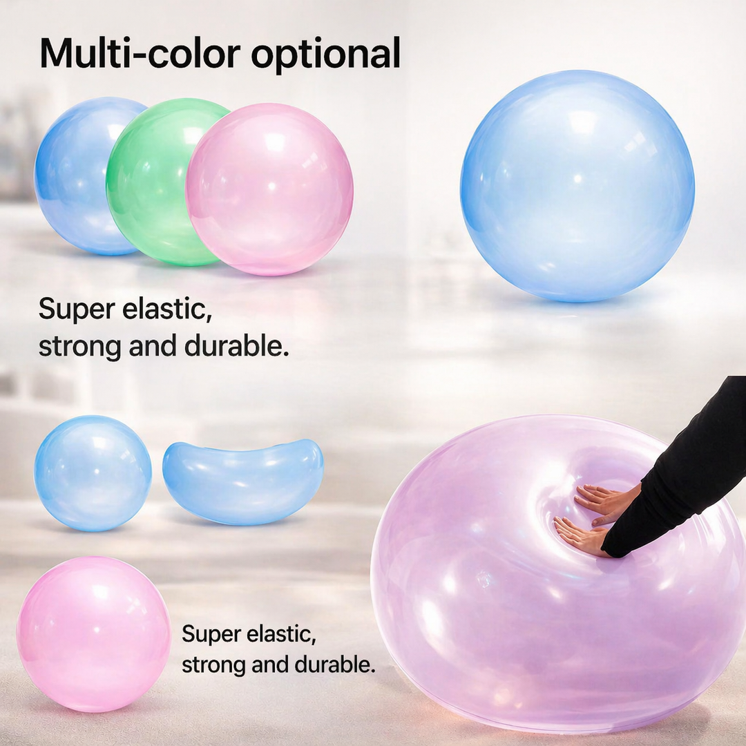 Jumbo Inflatable Play Ball for Kids – Reusable Garden Fun