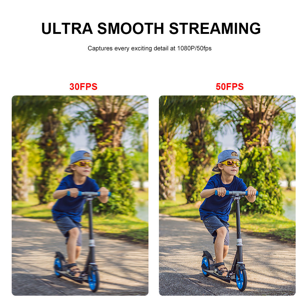 4K Webcam with Autofocus, Built-In Mic and Auto Light Correction