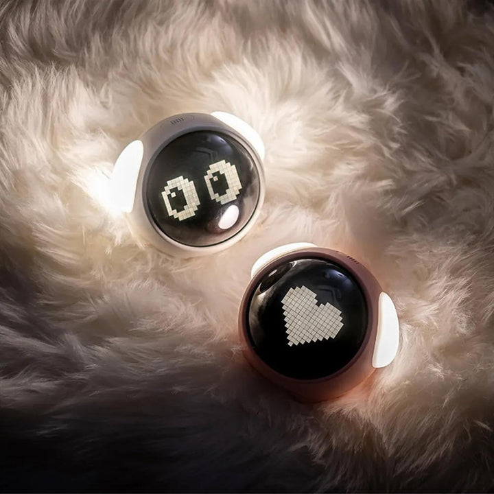 Harwelton™ Cute Dog Sunrise Alarm Clock with Voice Control and Night Light