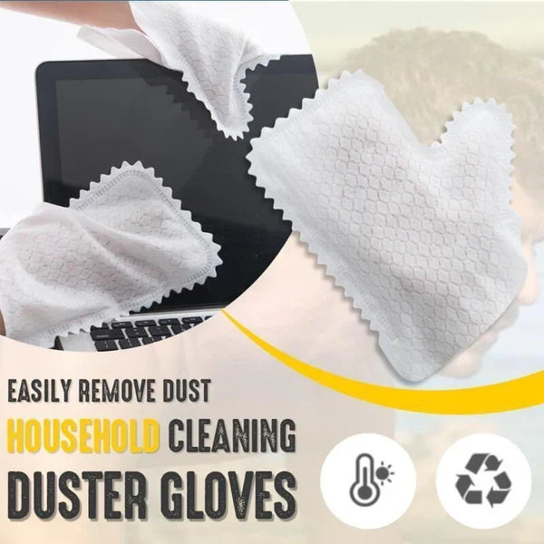Reusable Dust Removal Gloves for Quick Streak-Free Cleaning