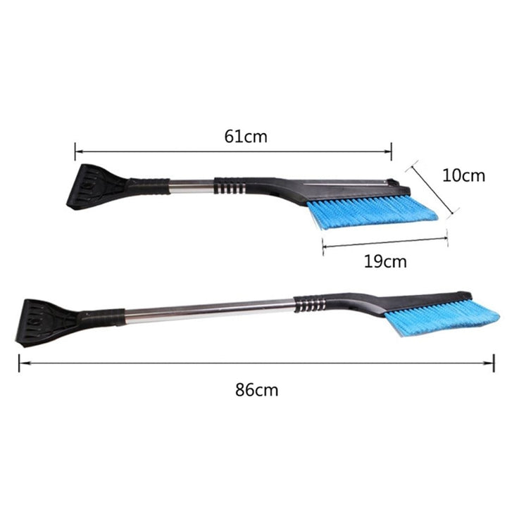 Extendable Ice Scraper and Snow Brush with Aluminium Handle